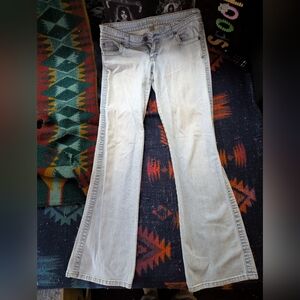 Hurley Light Gray Flare Women's Jeans